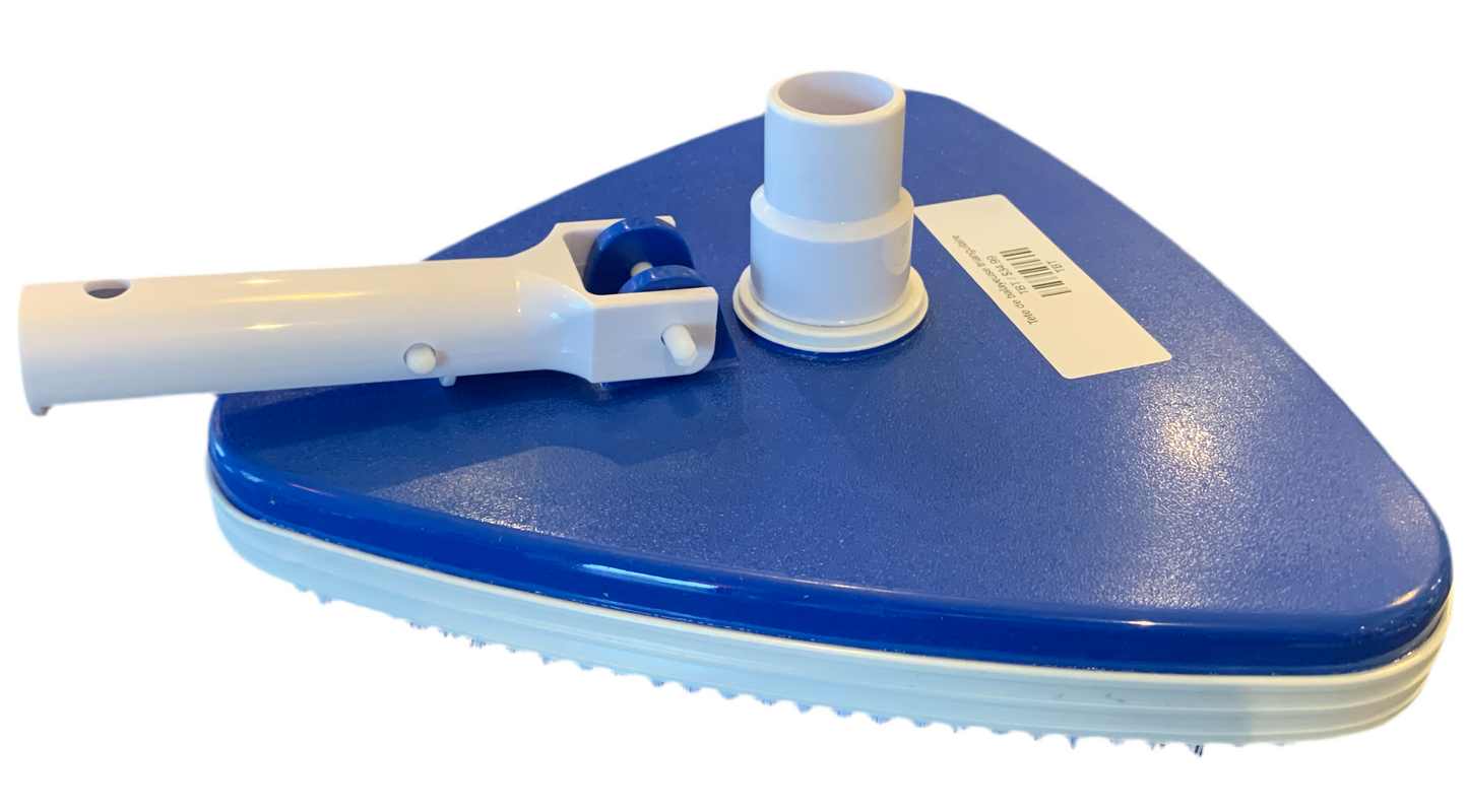 Triangular sweeper head