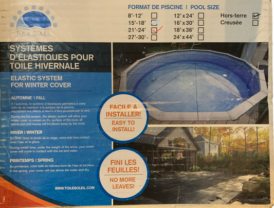 Elastic System 21' to 24' round SR2124.Z22