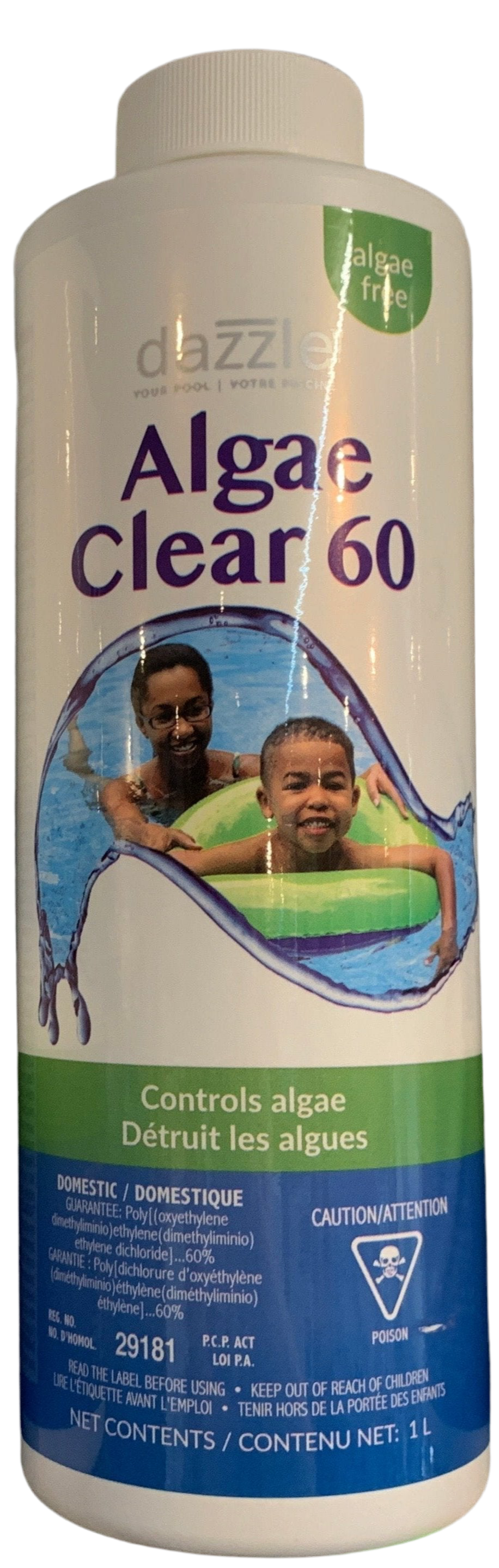 Dazzle Super destructive algaecide Algae Clear 60 1L i0124