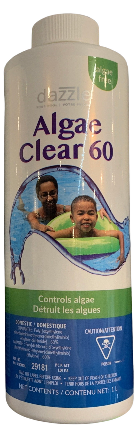 Dazzle Super destructive algaecide Algae Clear 60 1L i0124