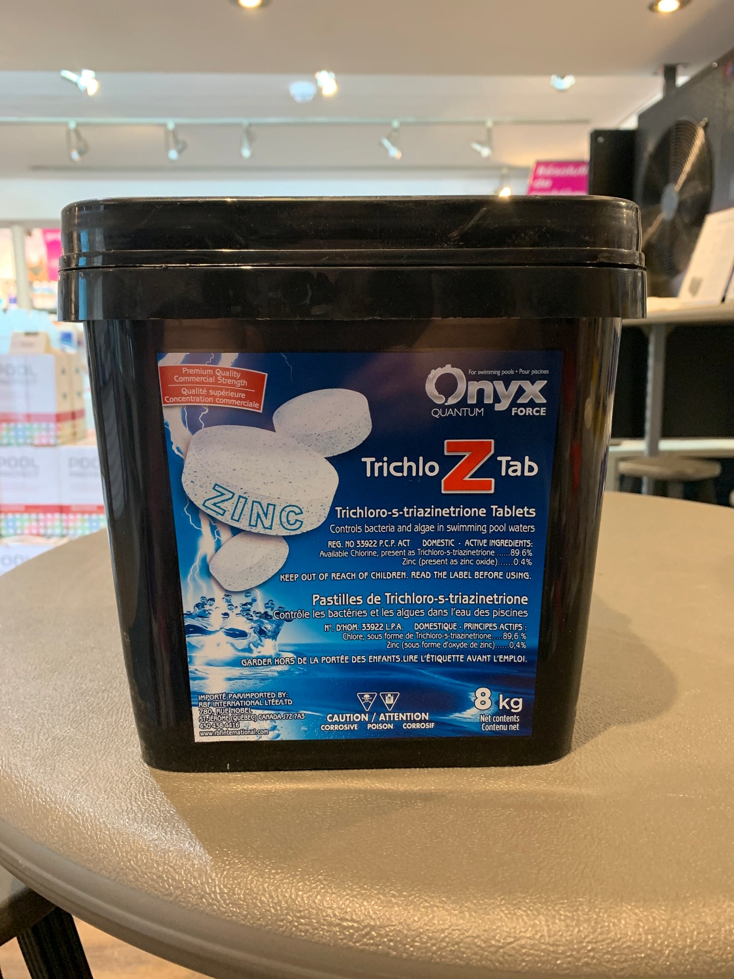 Onyx Pastilles de Chlore avec Zinc 8Kg 62PCZ08 i25