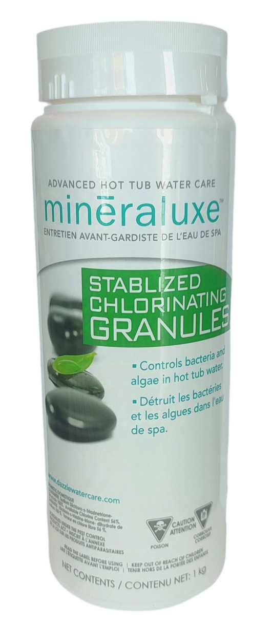 Mineraluxe Chlore en granules stabilisé 1 kg DML00530  i25