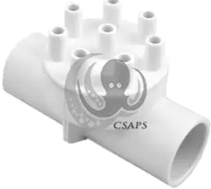 Manifold 1'' collé x 1'' collé X 8 X 3/8'' lisse  672-5070