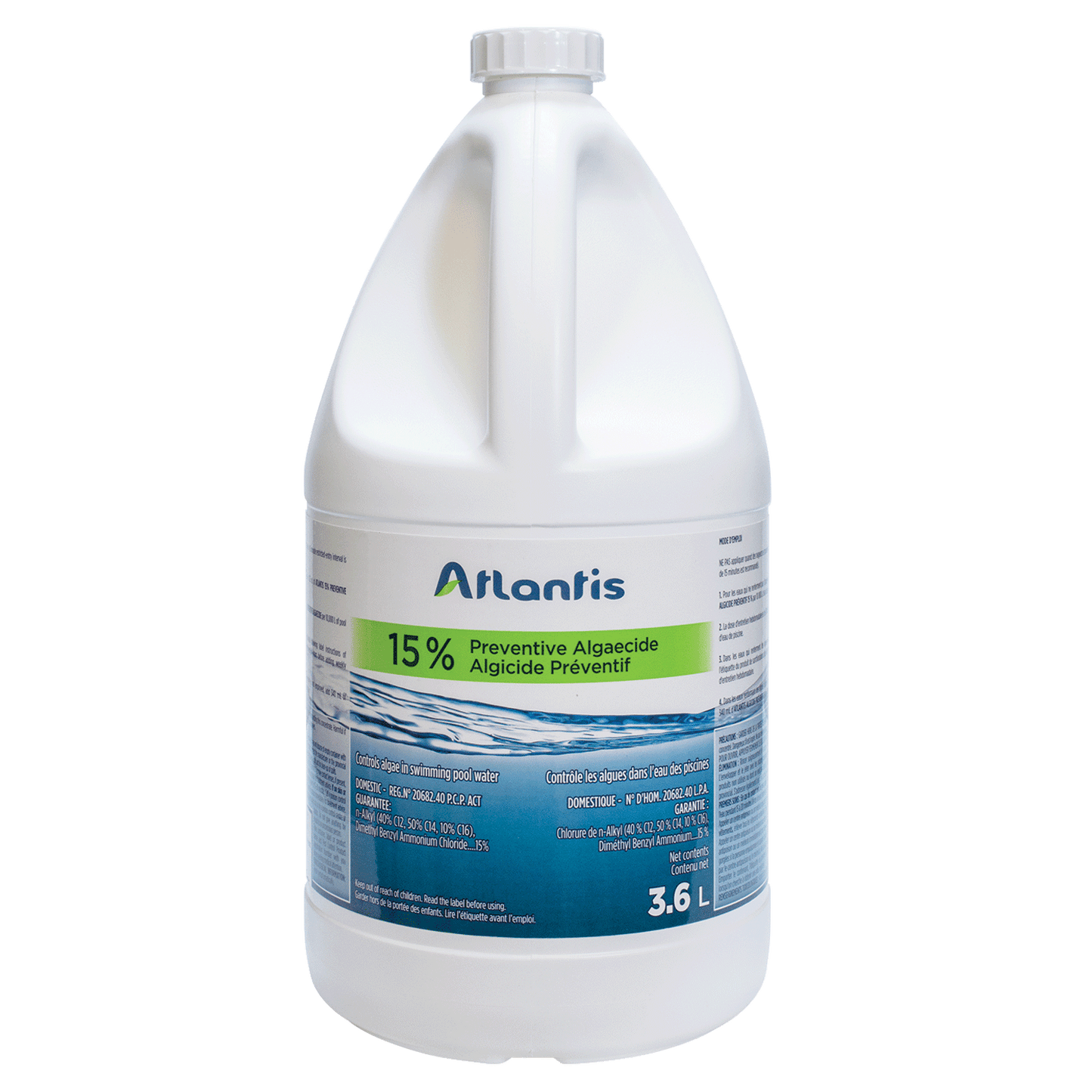 Atlantis Preventive Algaecide 15% 3.78L 80AP37815 i0124