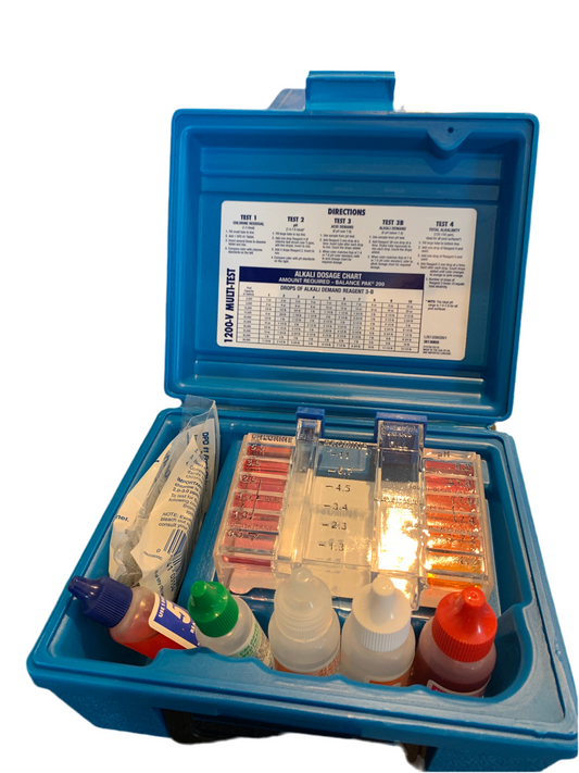 Trousse d'analyses d'eau 5 en 1 1200-V Multi-Test i23