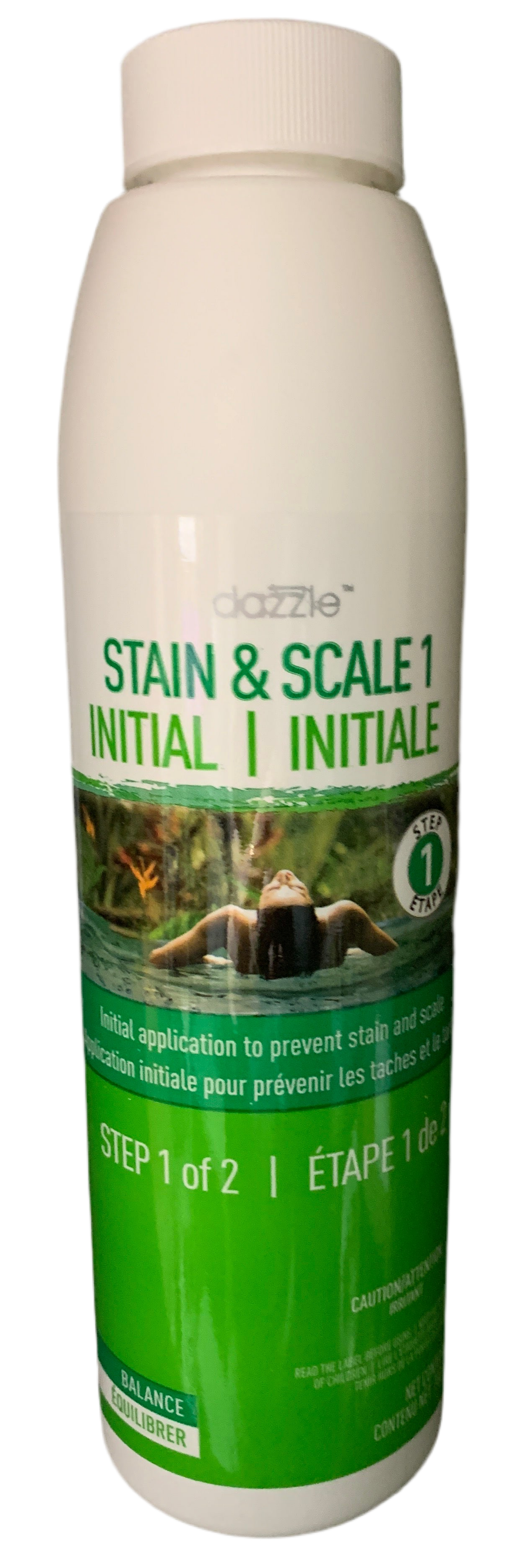 Dazzle Hot Tub Stain & Scale 1: Initial 750ml - i23