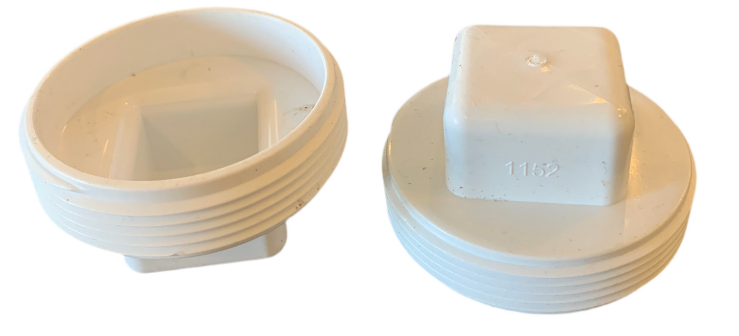 Bouchon blanc 2''
