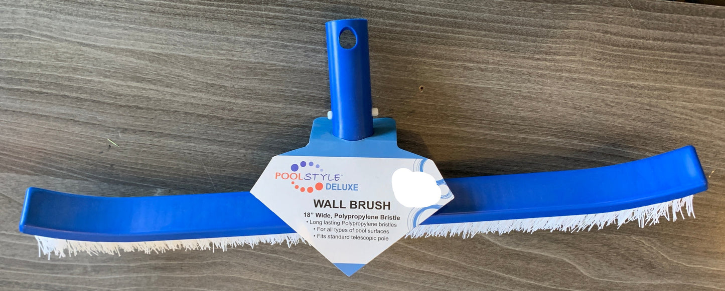 18" Pool Style Deluxe Wall Brush