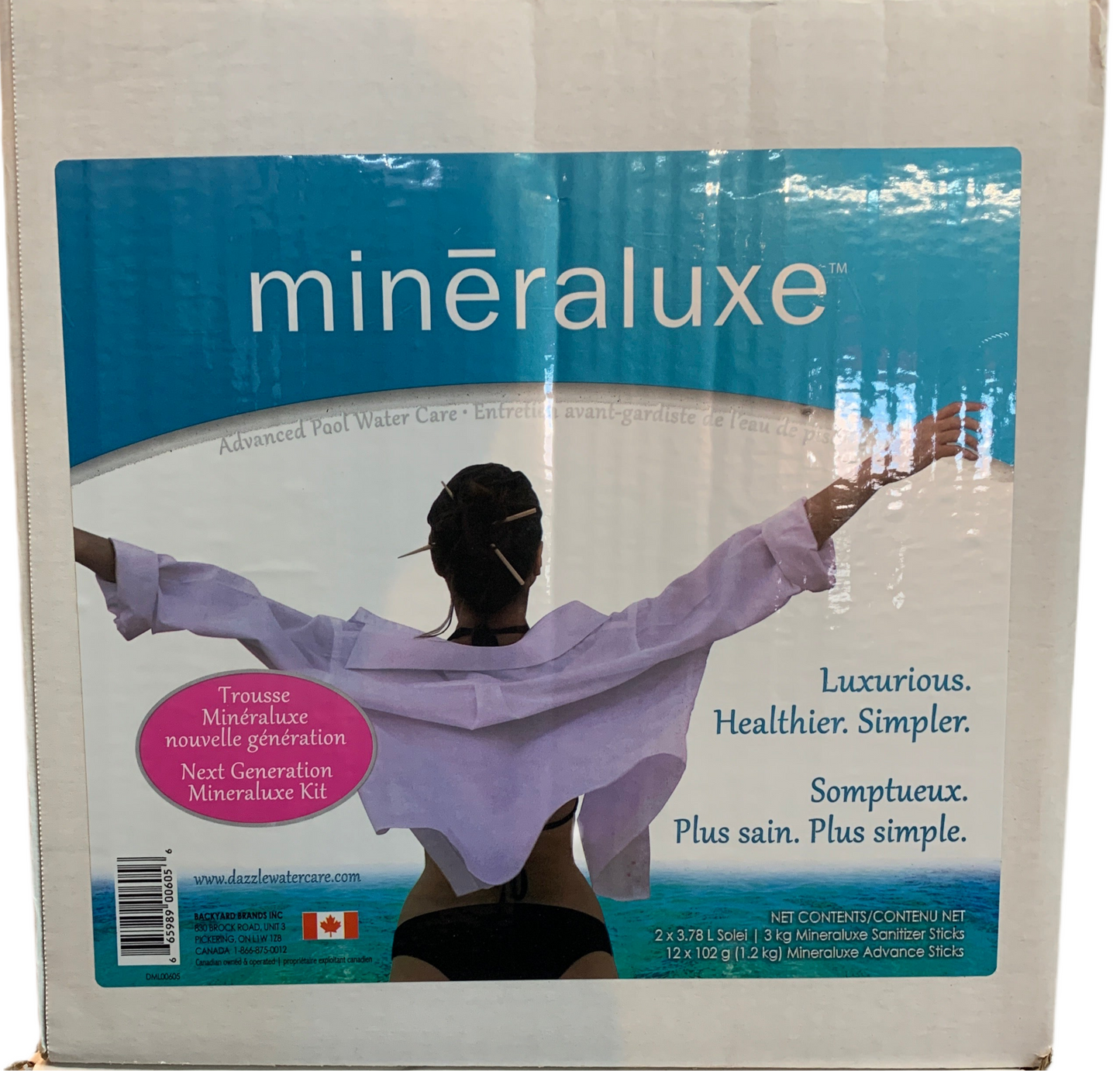 mineraluxe Complete Pool Maintenance Kit (with Oxygen) i23