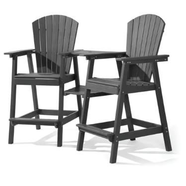 ŌWOW Chaises Adirondack Hautes (2)