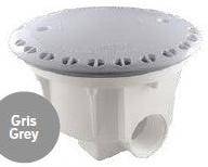 Olympic Drain de fond anti-vortex en ABS gris piscines hors-terre i23
