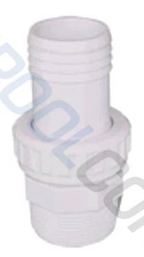 Splash! Adapteur SCH40 1 1/2" Con Rapid Visse X Coché (81109) i25
