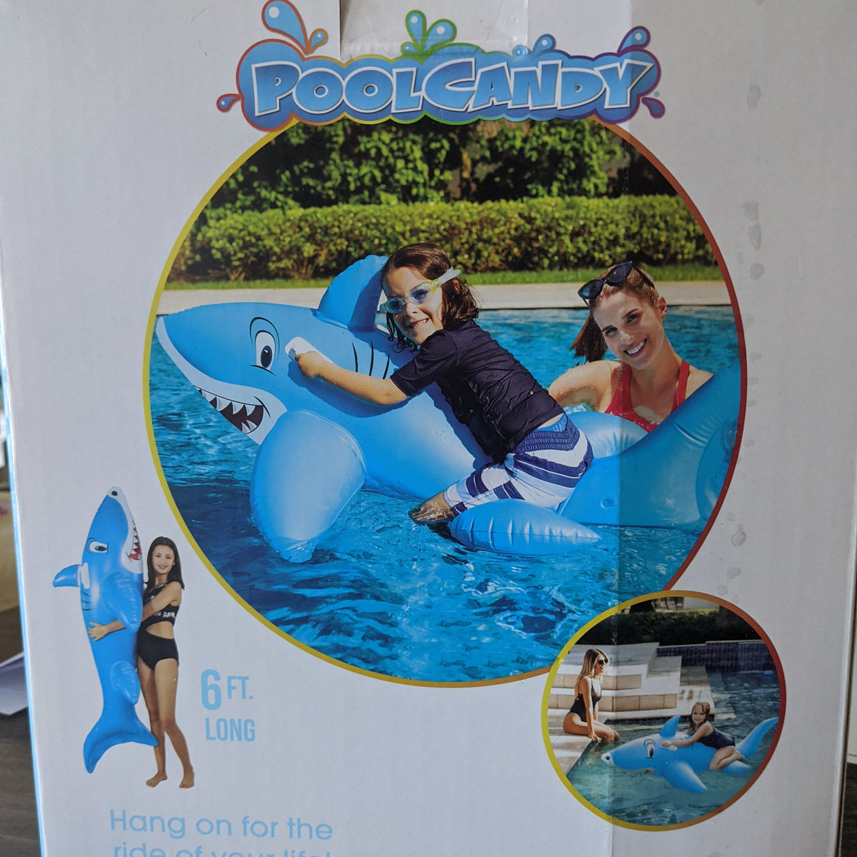 PoolCandy Requin géant gonflable i23 Piscine Aide StBruno