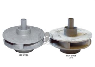 Waterway Plastics 310-4180 Impeller Assembly for Executive 56 5 HP Frame Pump i23