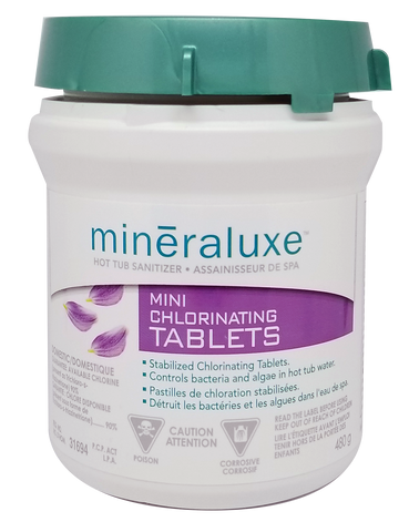 Mineraluxe mini chlorinating tablets     i23