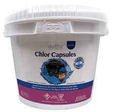Dazzle unstabilized chlorine capsule 6kg i0124