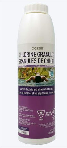 Dazzle Chlore Granulé Stabilizé pour Spa 650g   i0124