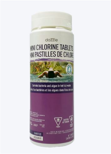 Dazzle chlorine tablets 800gr i0124