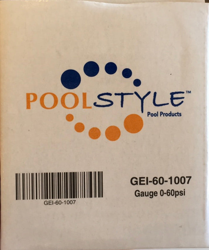 Poolstyle Manometre 0-60 psi GEI-60-1007 i25