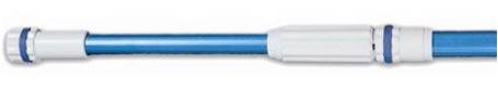 Aluminum telescopic handle 8 to 16' blue i23.1