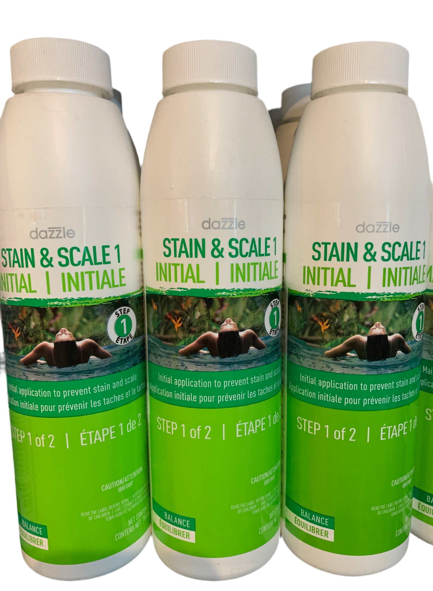 Dazzle Hot Tub Stain &amp; Scale 1: Initial 750ml - i23