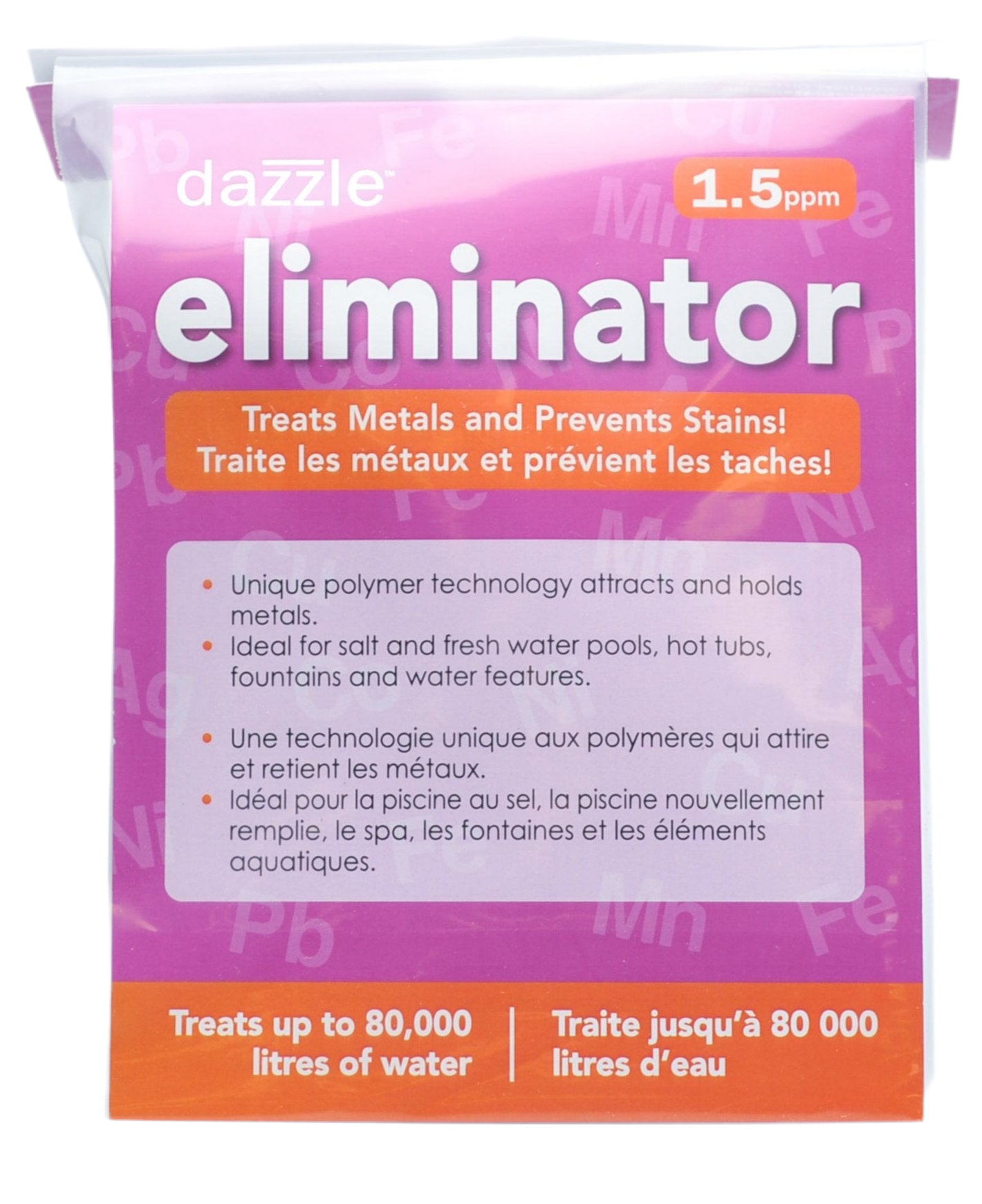 Dazzle Eliminator 1.5ppm - metal eliminator i0124