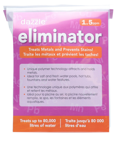 Dazzle Eliminator 1.5ppm - metal eliminator i0124