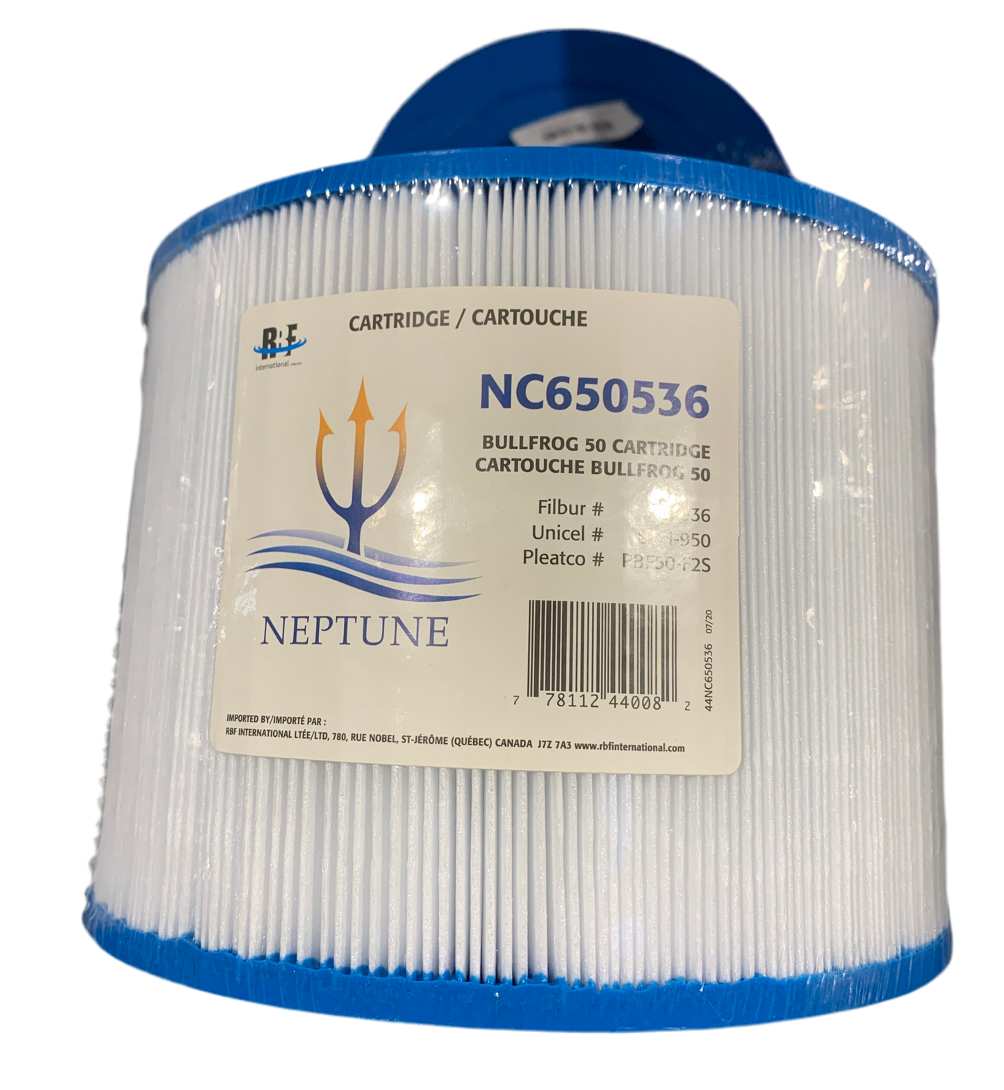 Cartouche de filtration NC650536