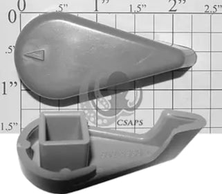 Poignée grise de valve 602-4330 i25