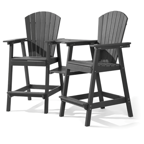 ŌWOW Chaises Adirondack Hautes (2)