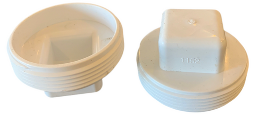 Bouchon blanc 2''