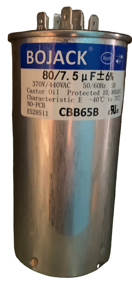 Bojack Capacitor CBB65B 80/7.5µF  I25