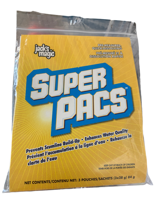 Jack's Magic Super Pac's 3 sachets clarifiant enzymes naturelles   i23