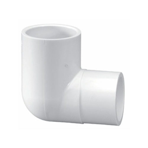 2 inch male-female elbow in white pcv i23