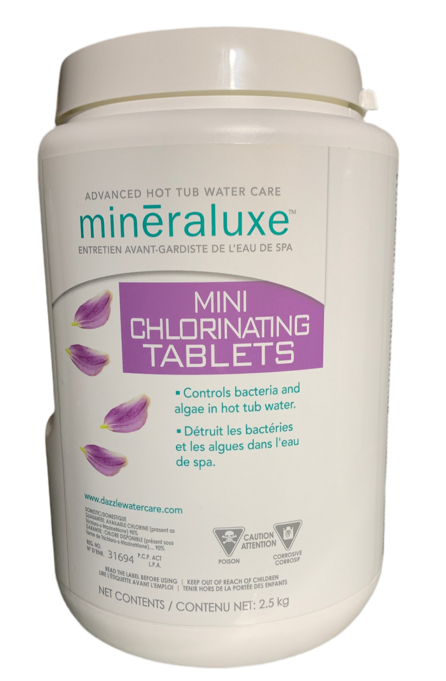 Mineraluxe pastilles chlore 2.5Kg  DML09560  i25