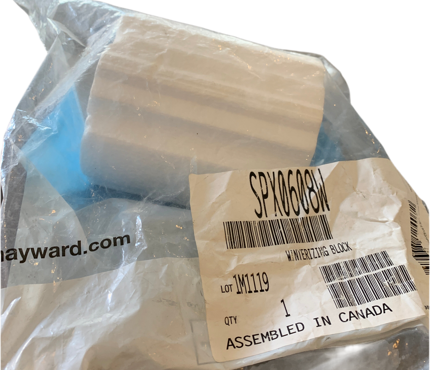 Hayward WINTERIZING BLOCK small light protection (HAY-301-0608) Z22 