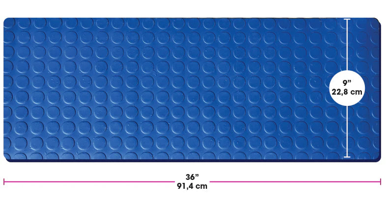 Tapis de piscine 36" x 9" pool carpet