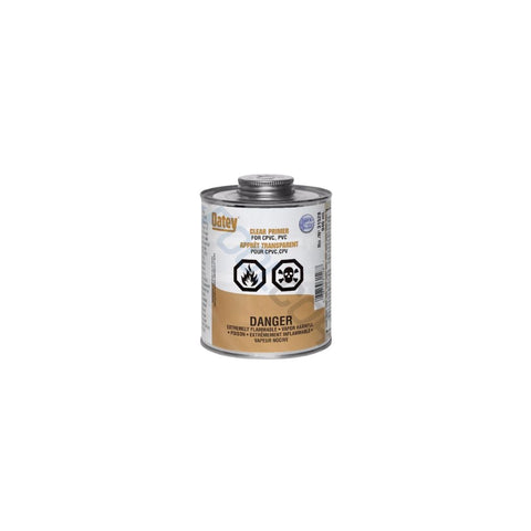 Boîte d'apprêt transparent Oatey de 4oz pour CPVC et PVC