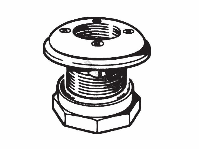 Hayward WHITE VINYL INLET FITTING 1.5" FPT #SP1408 i23