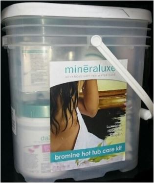 Mineraluxe Bromine Trousse de Départ pour spa   i23