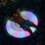 Poolcandy LED ile illuminee (Illuminated LED Pool Island) i23