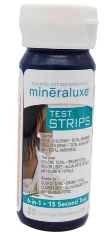 Mineraluxe - Bandelettes de test pour piscine et spas   i0124