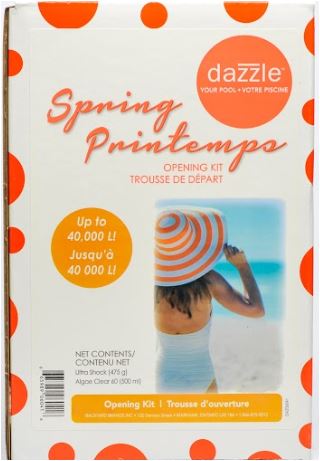 Dazzle Trousse de mise en service traditionnelle 40 000 L  DAZ06041